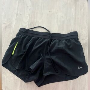 Nike women’s black dri fit shorts